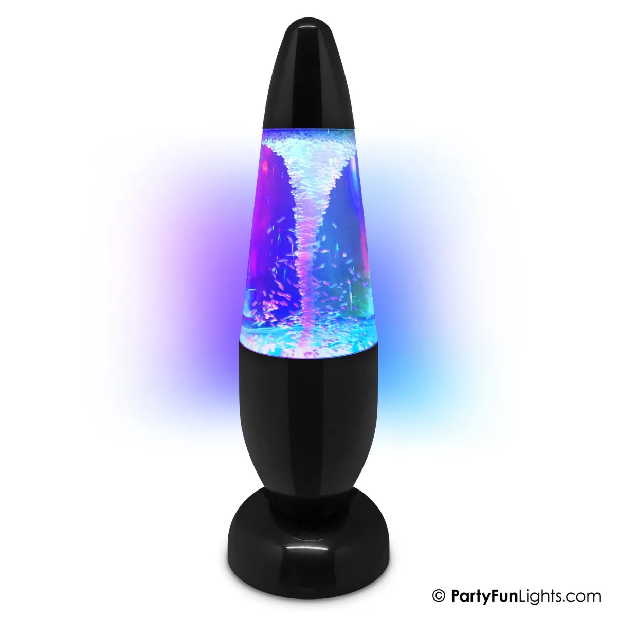 Lampada LED Tornado con glitter - USB
