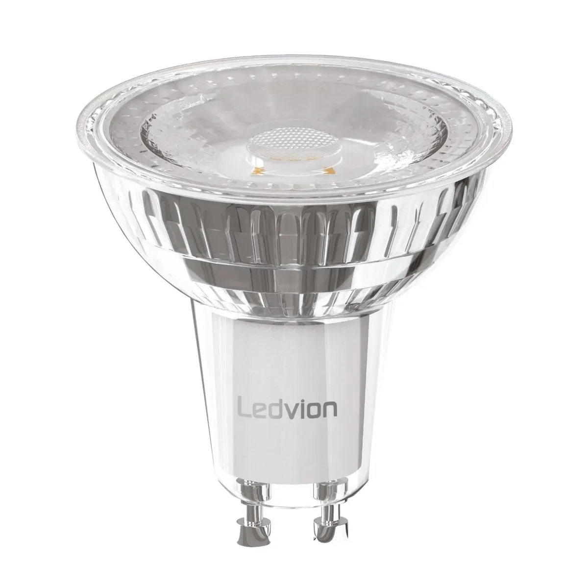 Lampadina LED GU10 dimmerabile - 3W - 4000K - 345 Lumen - Bicchiere