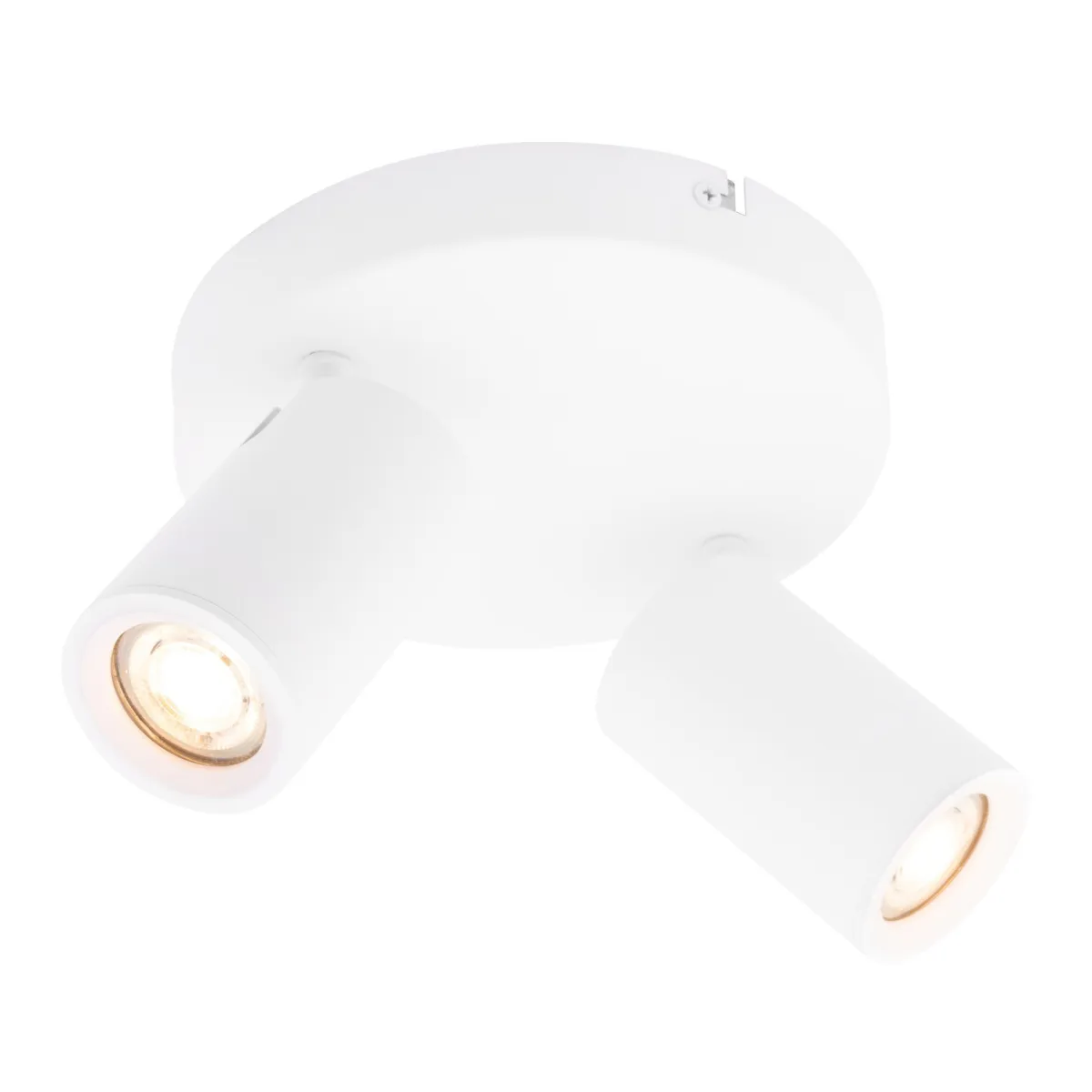 Plafoniera LED Da Soffitto Bianca Duo - Dimmerabile - 3W - 4000K - Orientabili