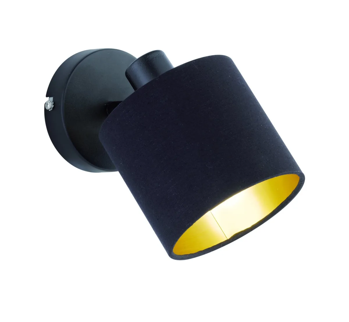 Plafoniera LED da Soffitto Nero - Attacco E14