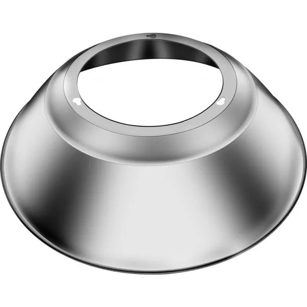 Riflettore in Alluminio 90° per Campana 150W - Grigio
