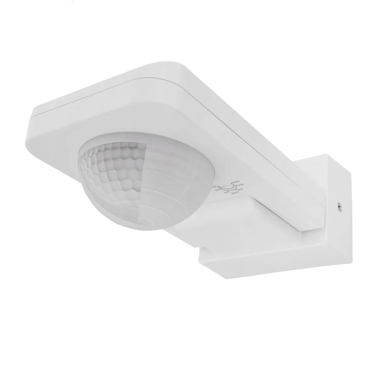 Sensore di movimento da soffitto Bianco 360° Con Interruttore Crepuscolare Portata di 20M - IP65