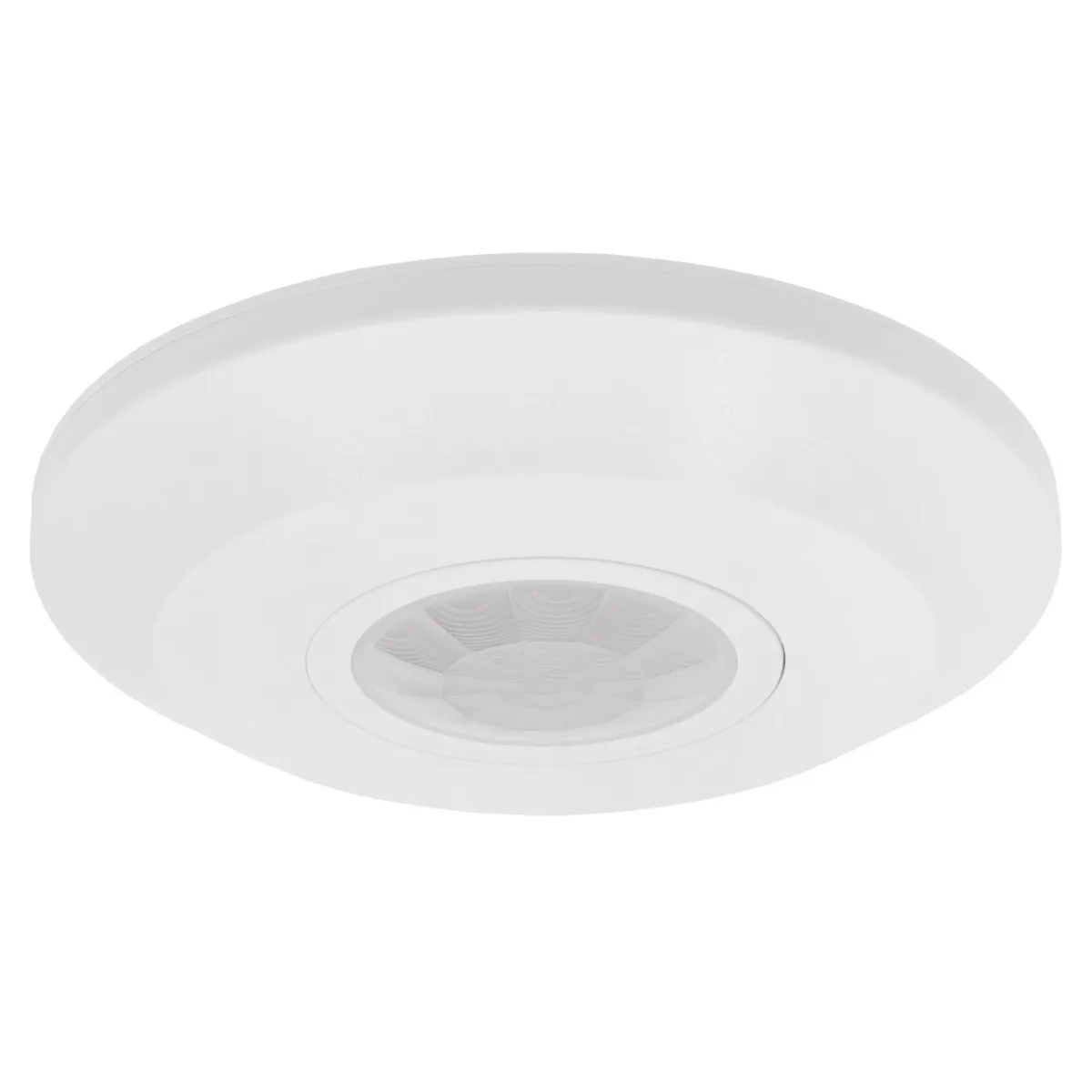 Sensore di movimento da soffitto Bianco 360° Con Interruttore Crepuscolare Portata di 8M
