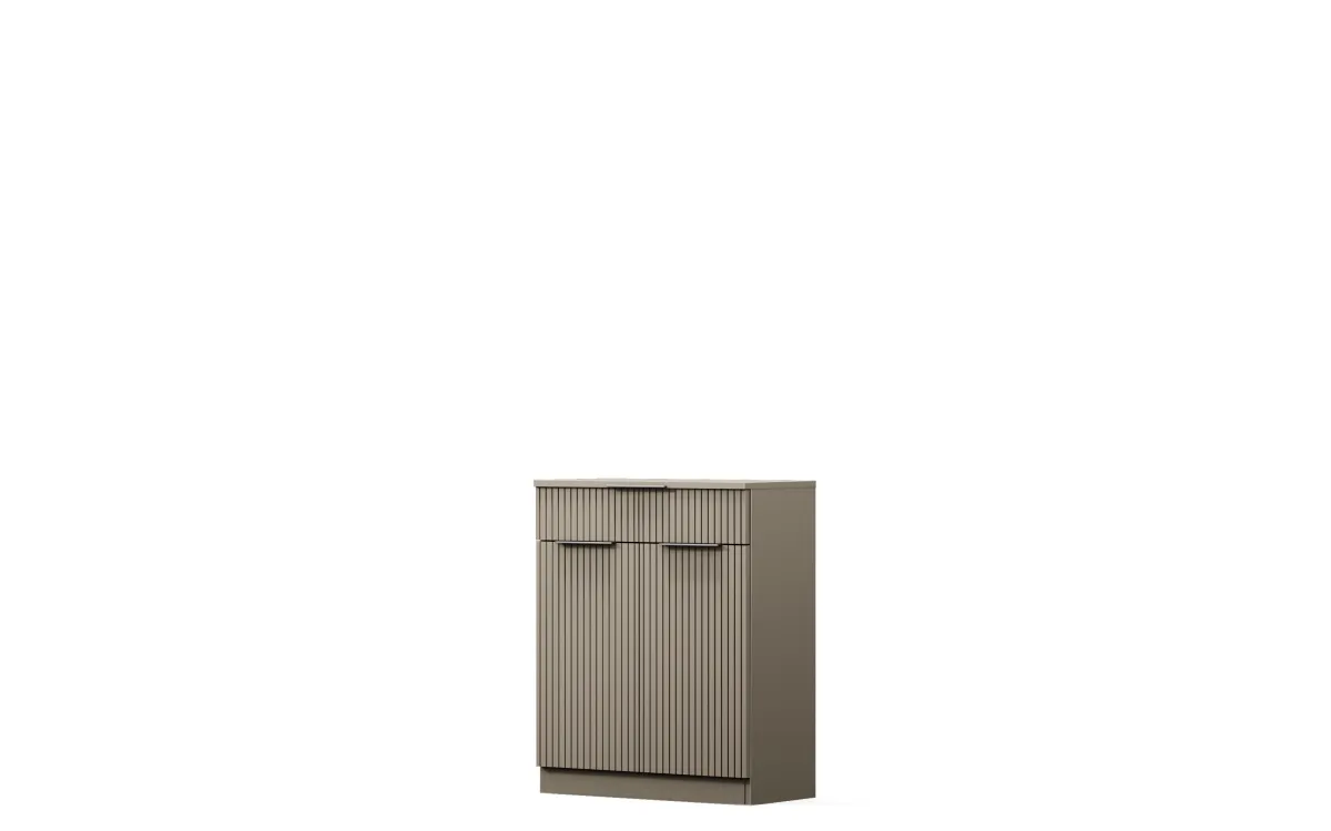 Base 2 ante 1 cassetto beige: Alba