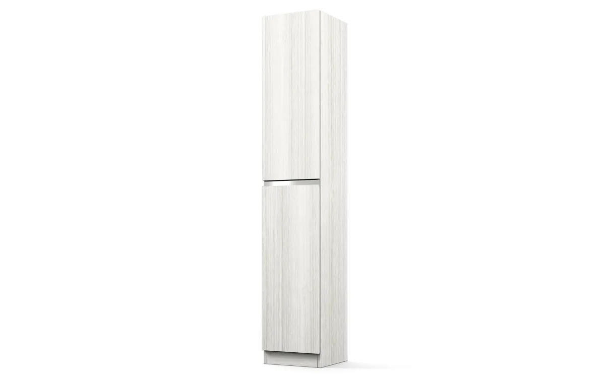 Colonna bagno 2 ante sinistra effetto eucalipto bianco: Vittoria