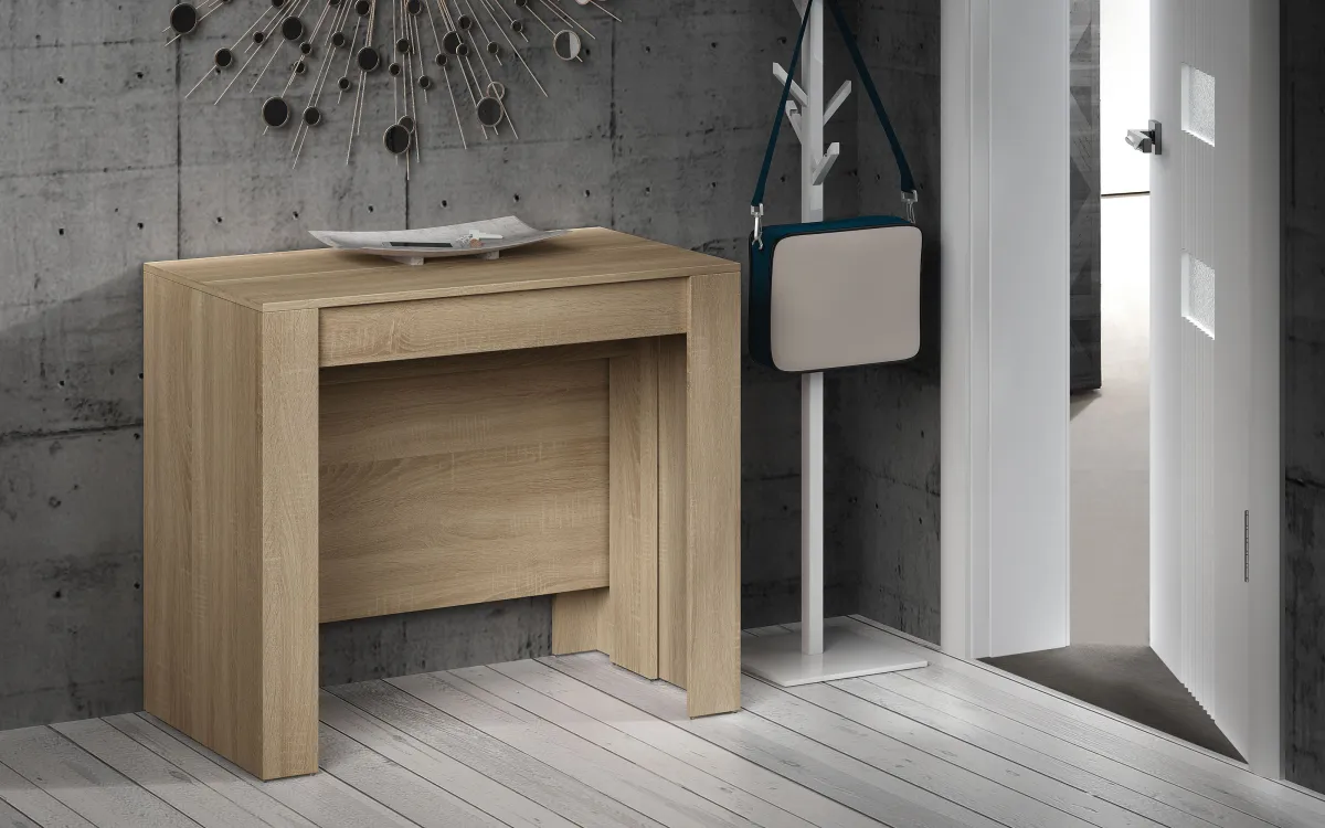 Consolle allungabile effetto rovere: Alba