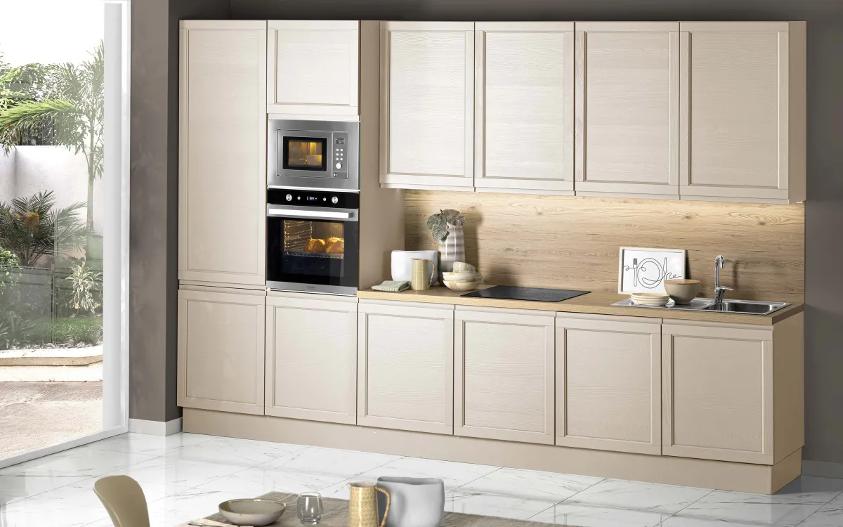 Cucina chic, con cestoni estraibili: Gloria