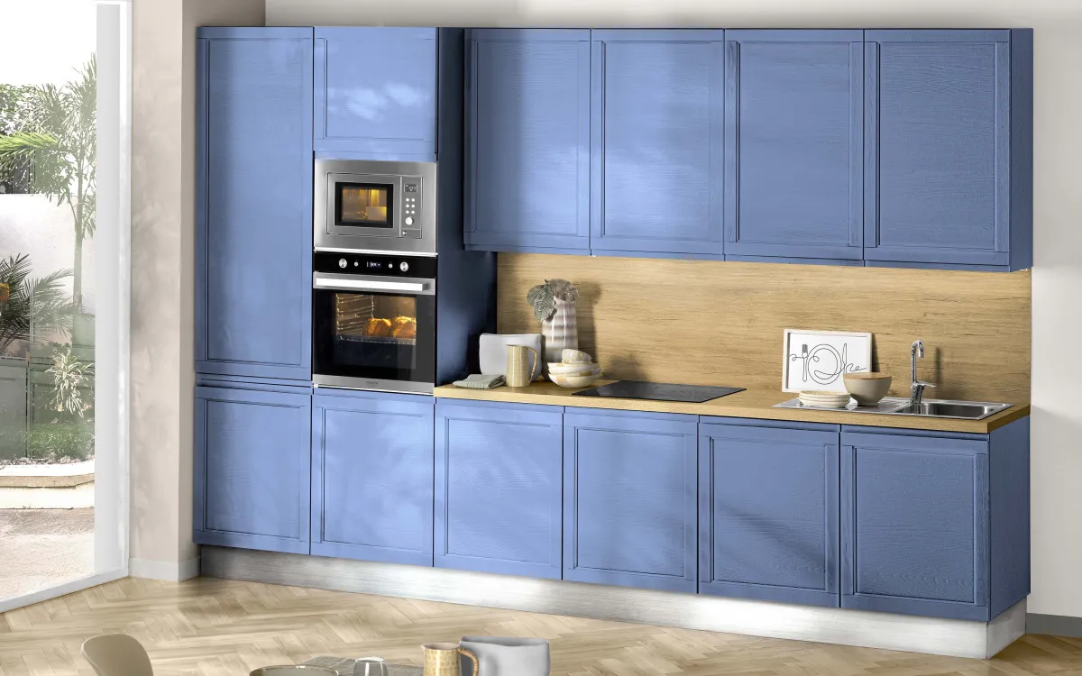Cucina chic, con cestoni estraibili: Gloria