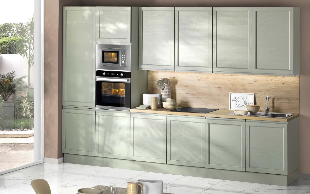 Cucina chic, con cestoni estraibili: Gloria