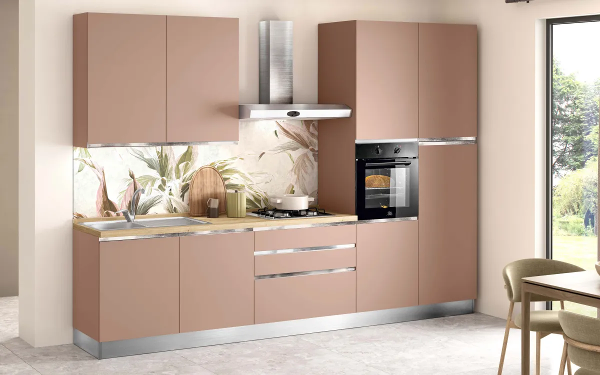 Cucina completa, chiara: Selly