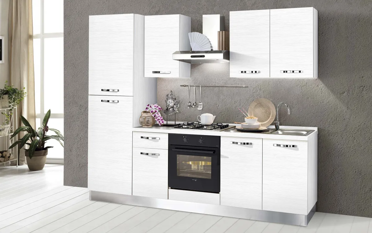 Cucina completa con forno e cappa: Athena