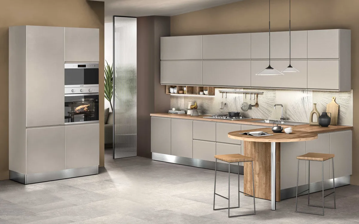 Cucina componibile zinco shine: Alice