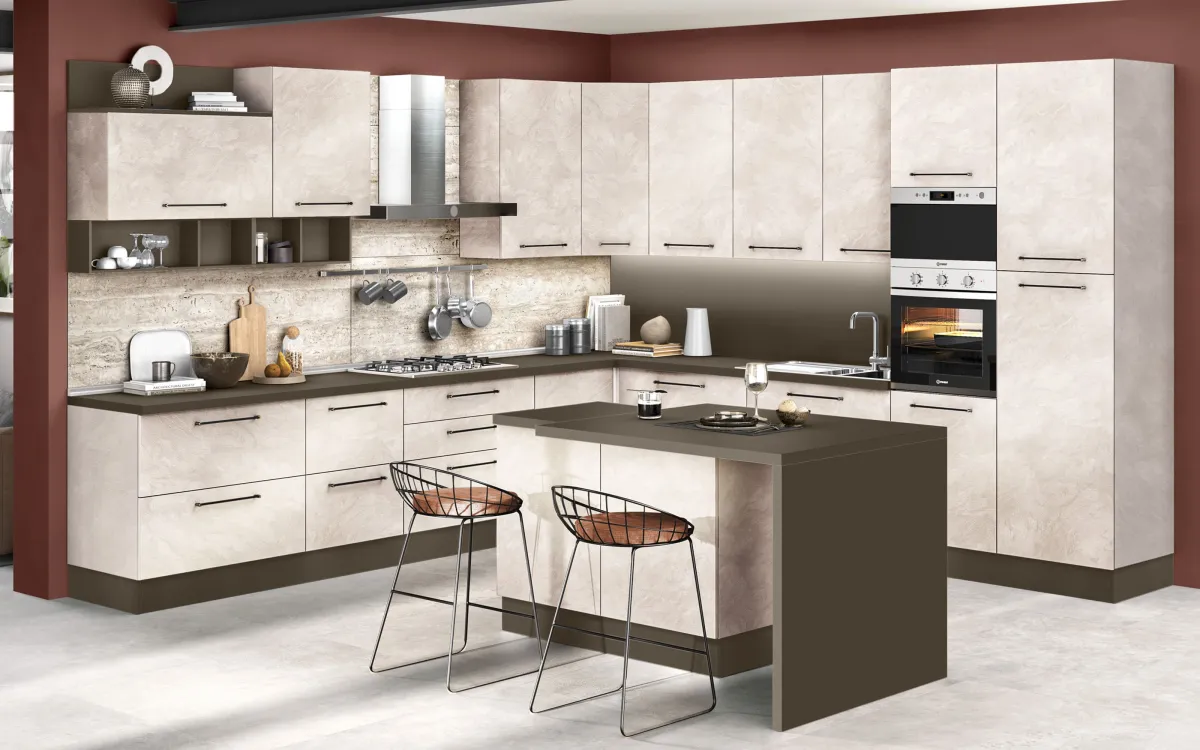 Cucina industrial style, conveniente: Urban