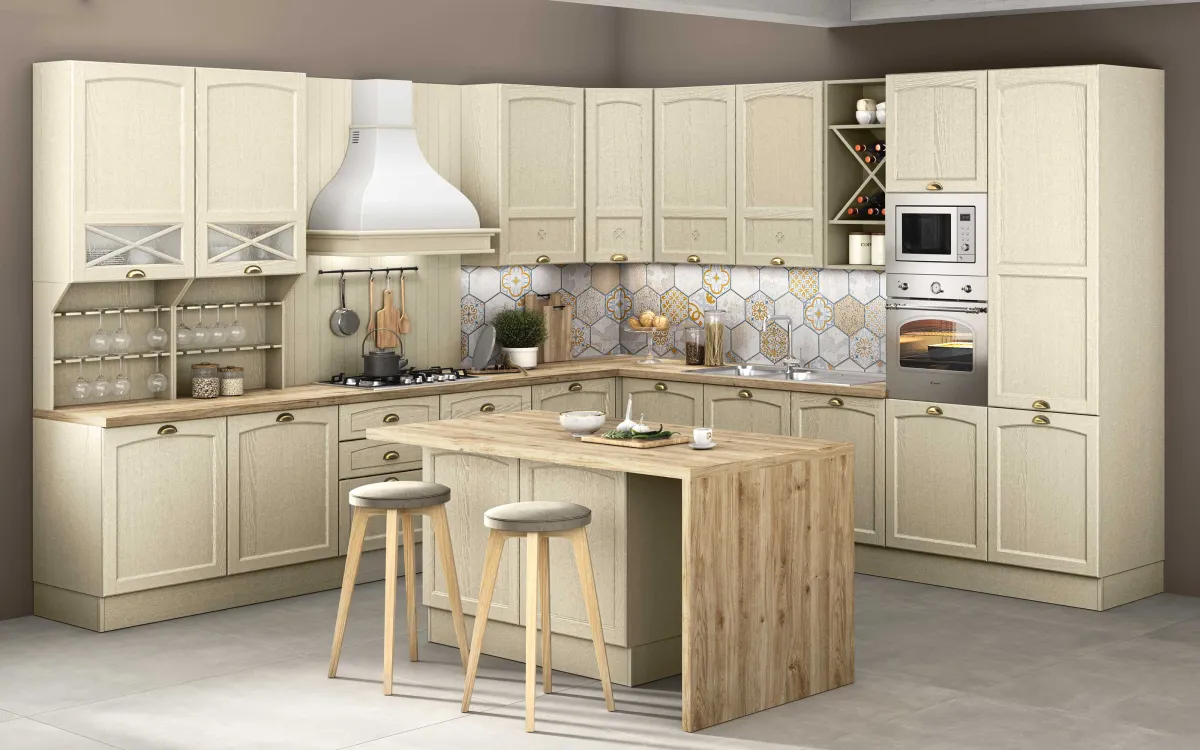 Cucina rustica beige: Carmen