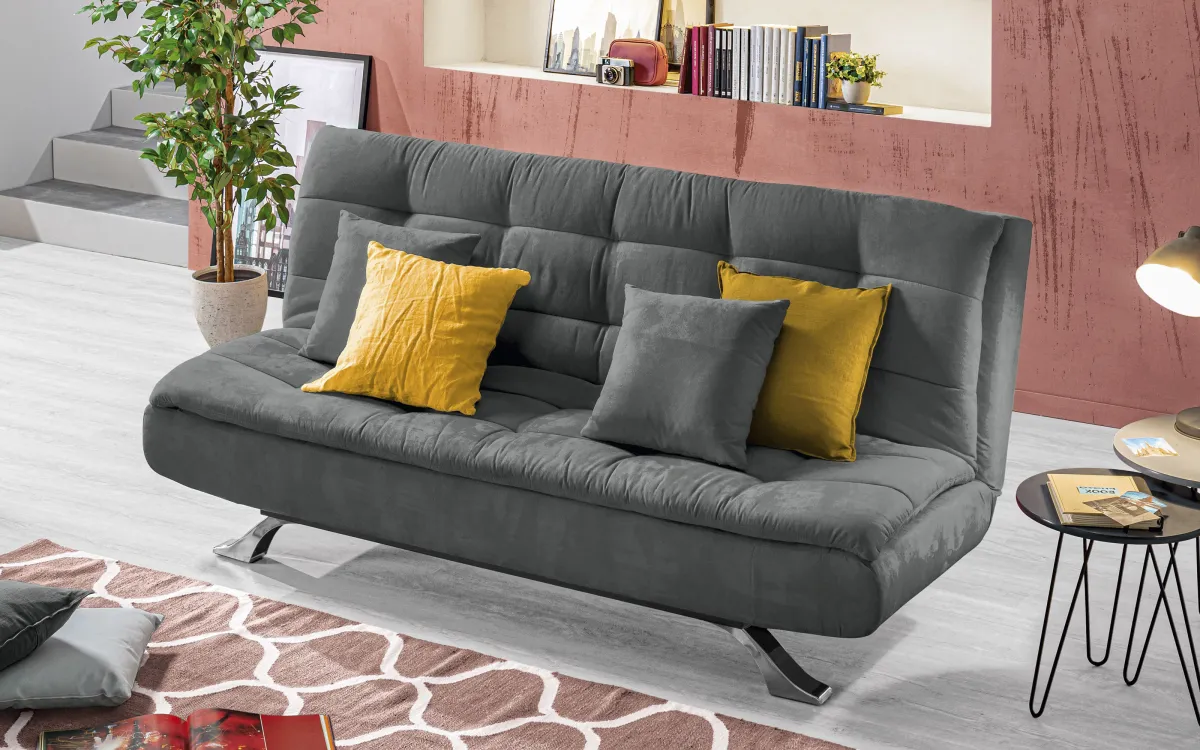 Divano Letto a Libro, ardesia: Claire