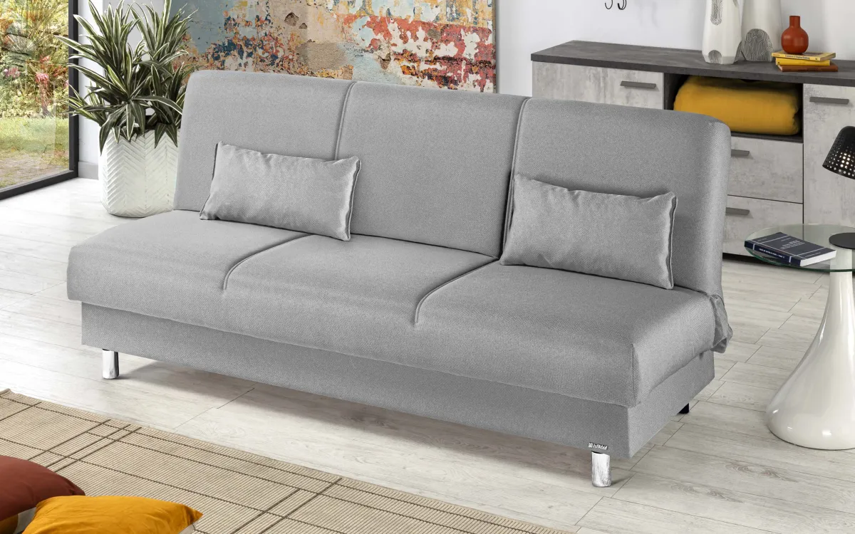 Divano Letto economico, grigio chiaro: Clark