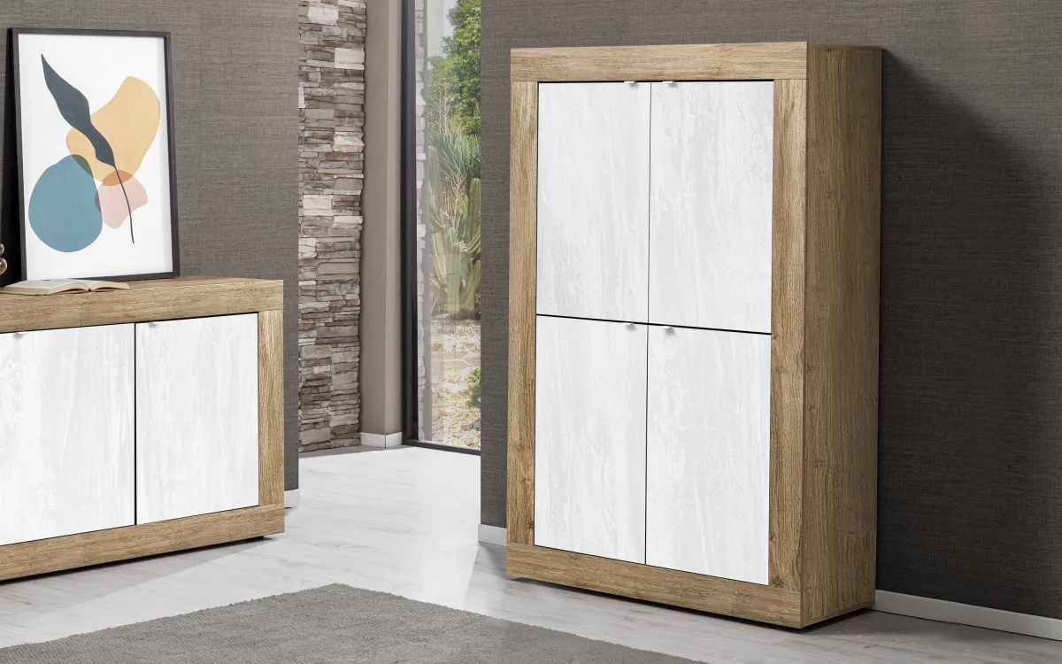 Madia moderna stile Shabby: Basic