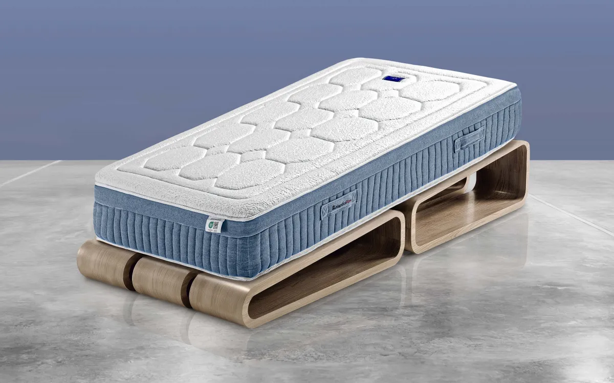 Materasso singolo sottovuoto singolo: Pocket memory