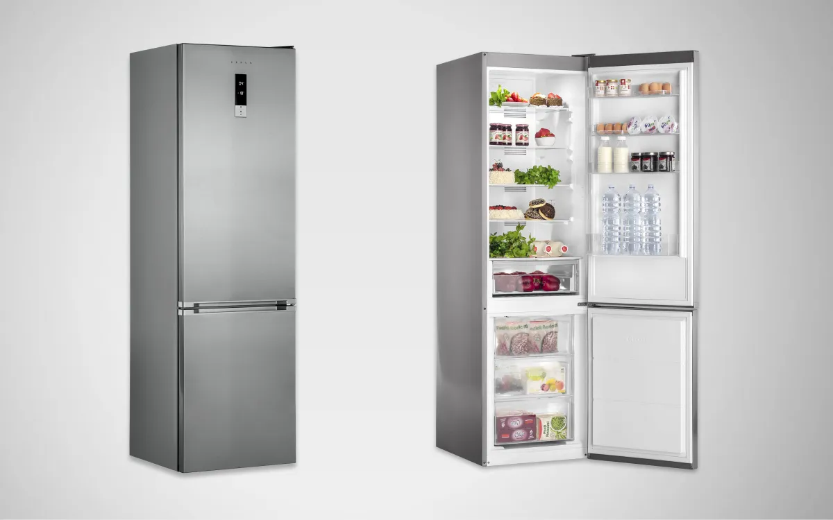 Perla no frost combinato lt 366 classe f : Frigo