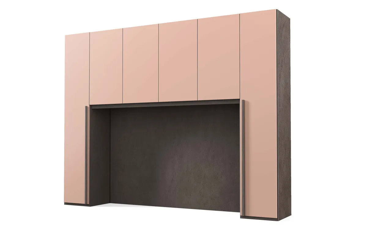 Ponte 6 ante bronzo, rosa retro: Sirio