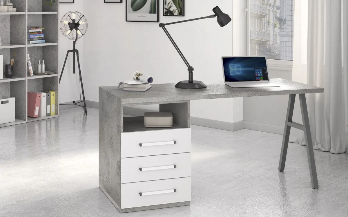 Scrivania stile industrial: Spring