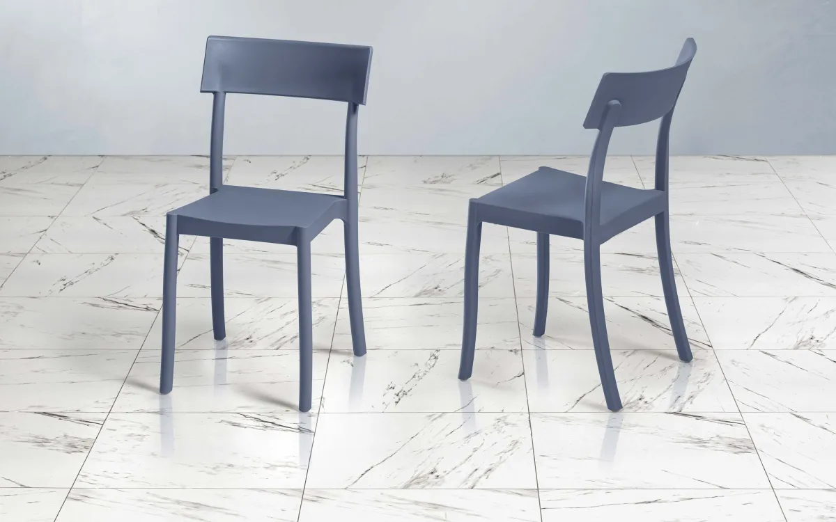 Sedia blu petrolio: Milly
