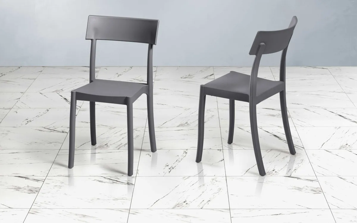 Sedia grigio: Milly