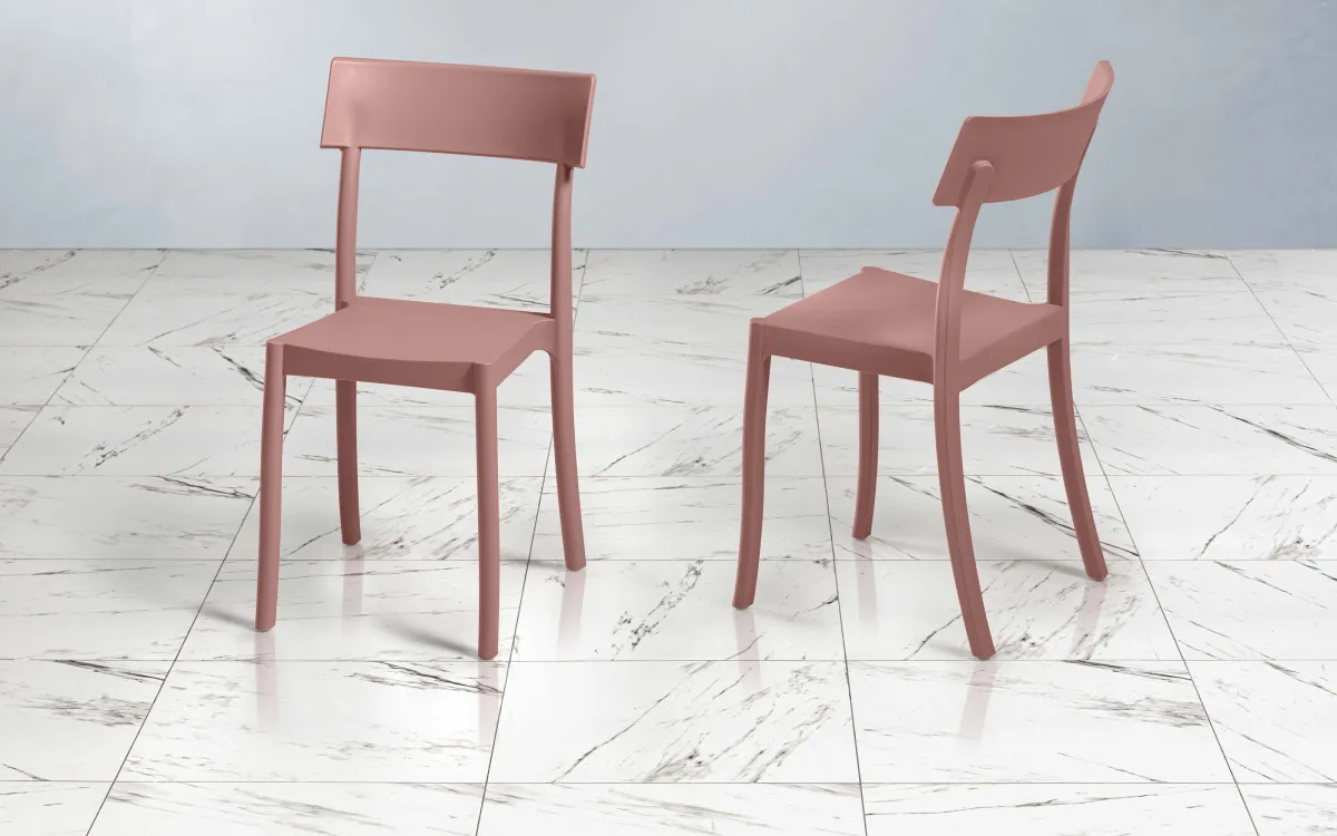 Sedia rosa antico: Milly