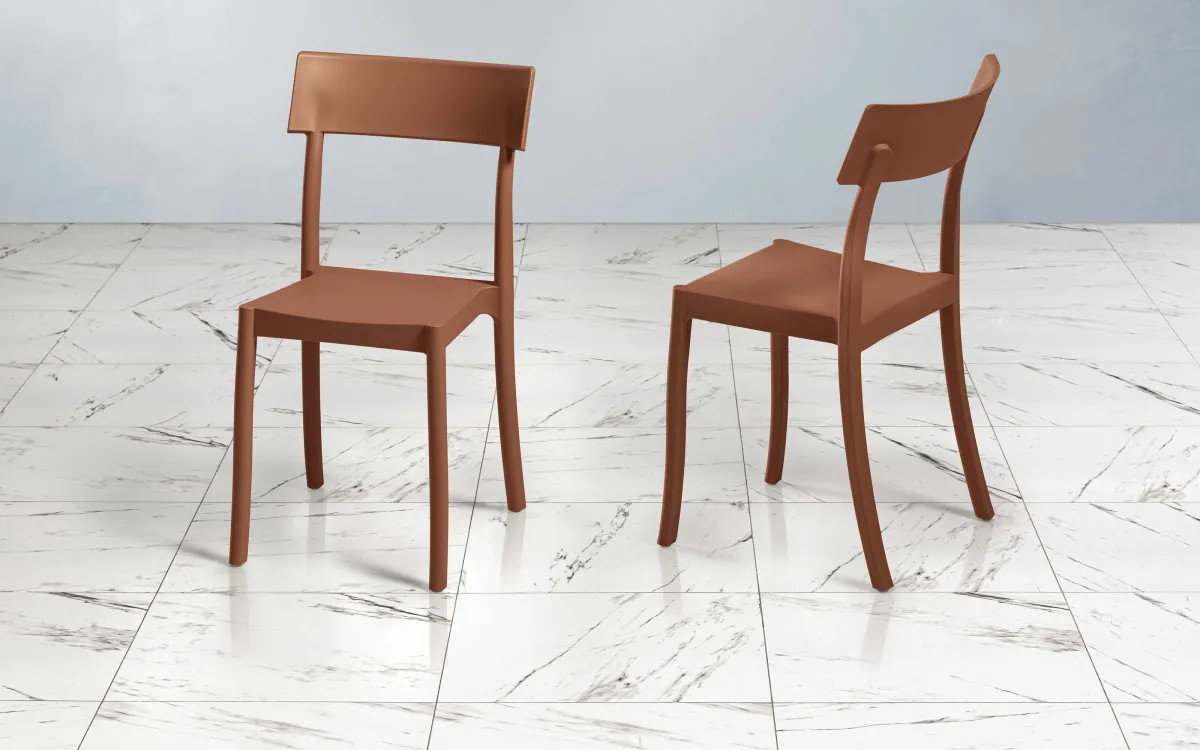 Sedia terracotta: Milly