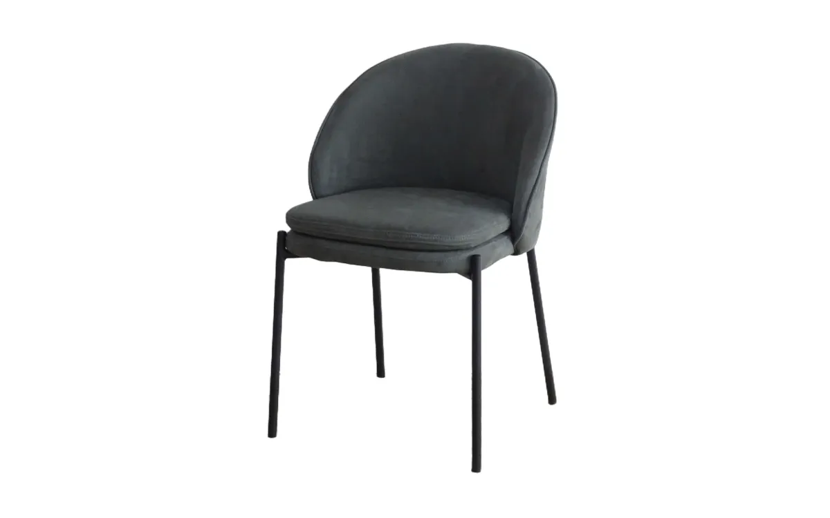 Sedia tessuto loto dark grey: Bogota