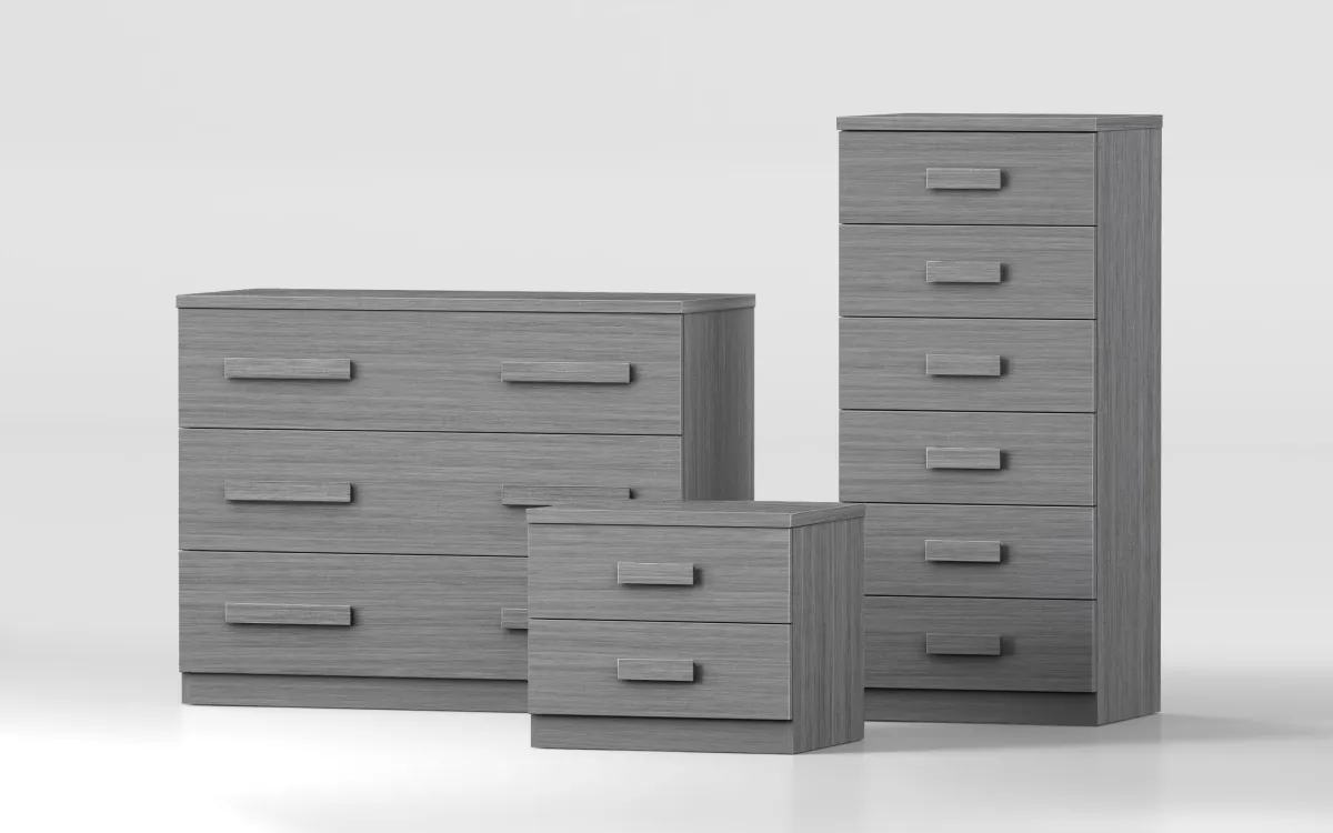 Settimino 6 cassetti iron gray: Sirio