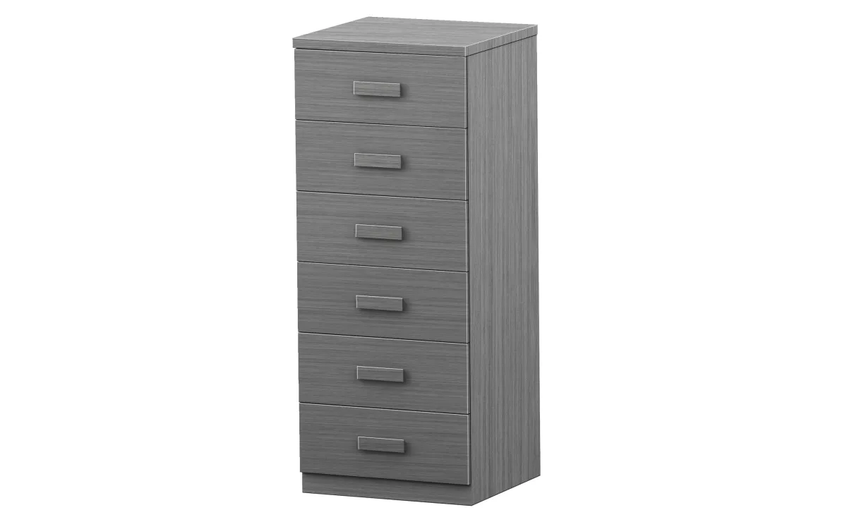 Settimino xl 6 cassetti iron gray: Sirio