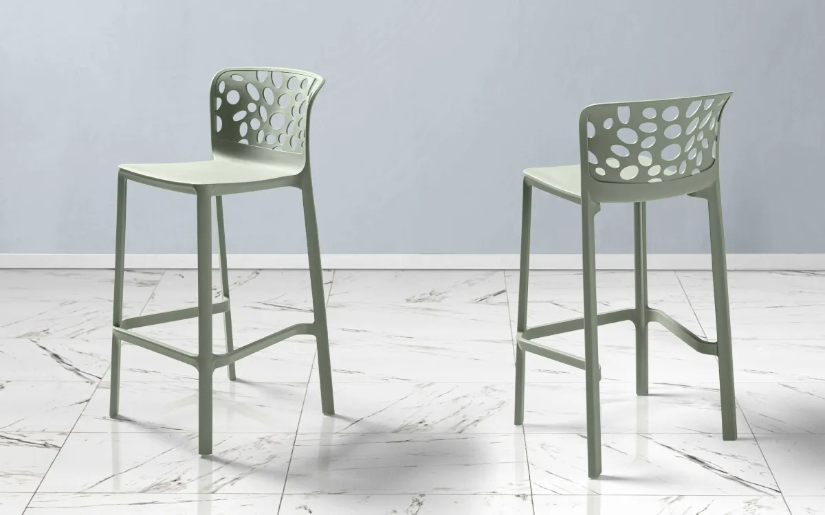 Sgabello menta: Amber