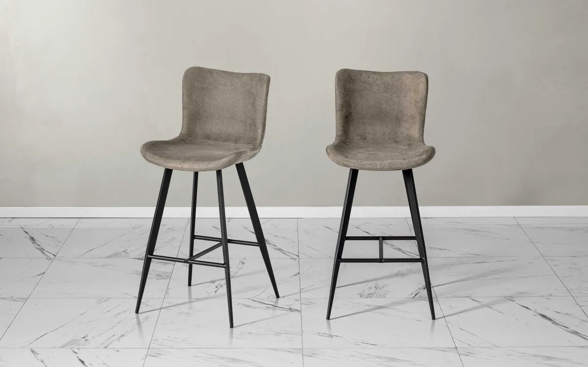 Sgabello Moderno con Schienale: Miami
