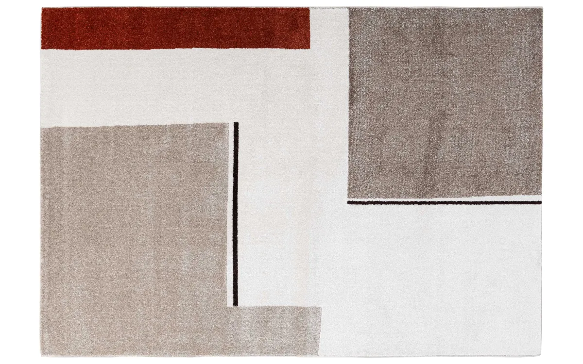 Tappeto grande stile Mondrian: Casa