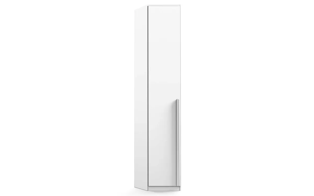 Terminale 1 anta battente sinistro bianco assoluto: Eleonora