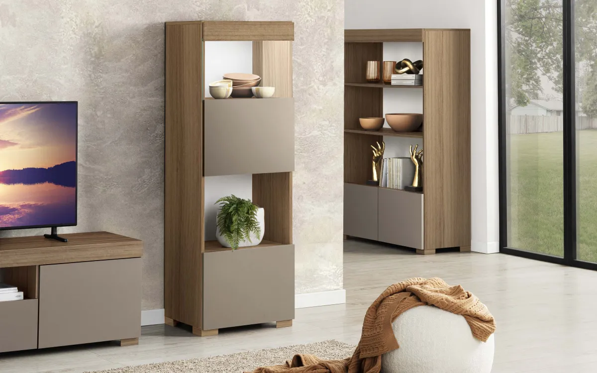 Vetrina Industrial  2 ante e 1 vano: Orizzonte