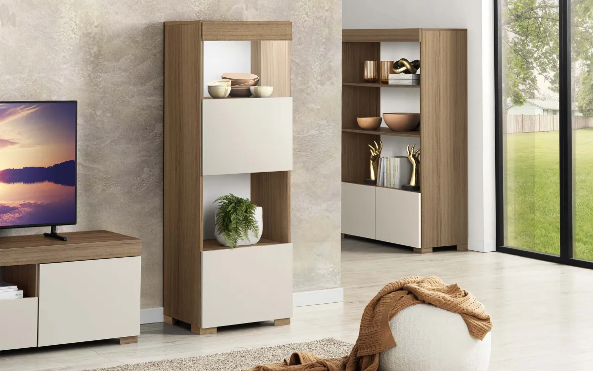 Vetrina Industrial 2 ante e 1 vano: Orizzonte