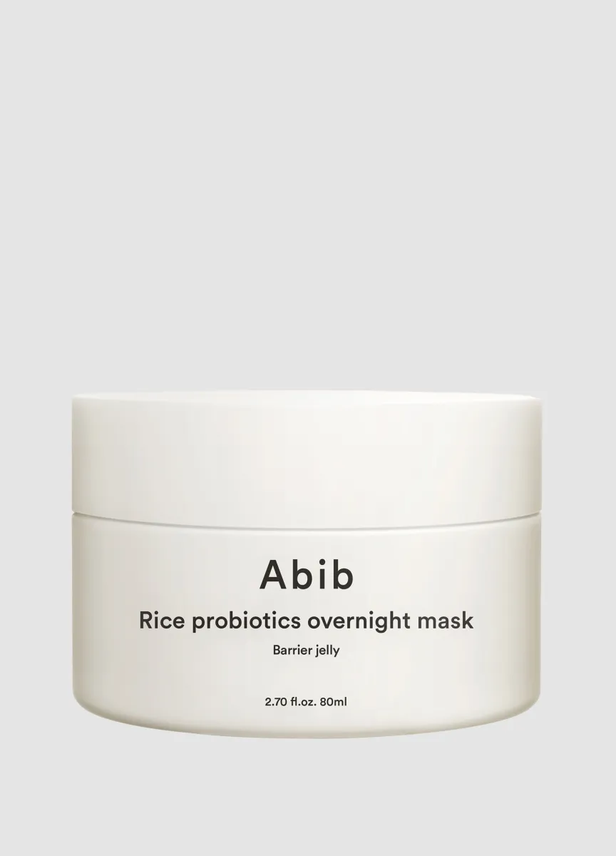 ABIB Rice Probiotics Overnight Mask Barrier Jelly 80ml - Skincare Coreana
