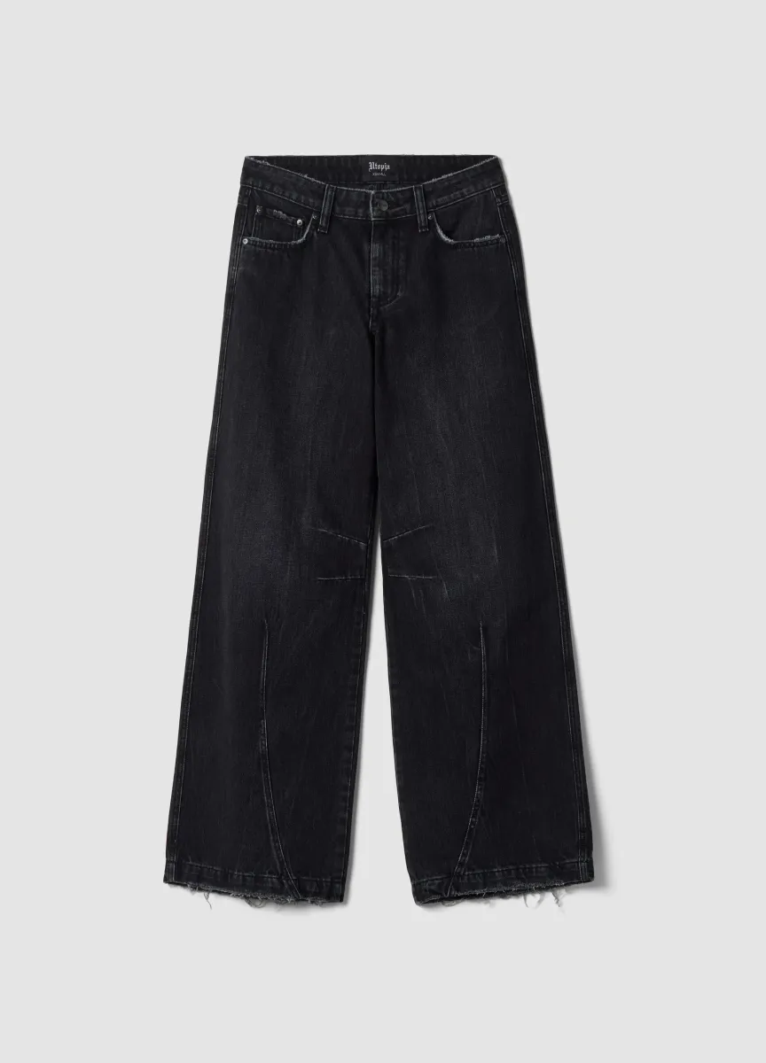 Barrel Denim Black