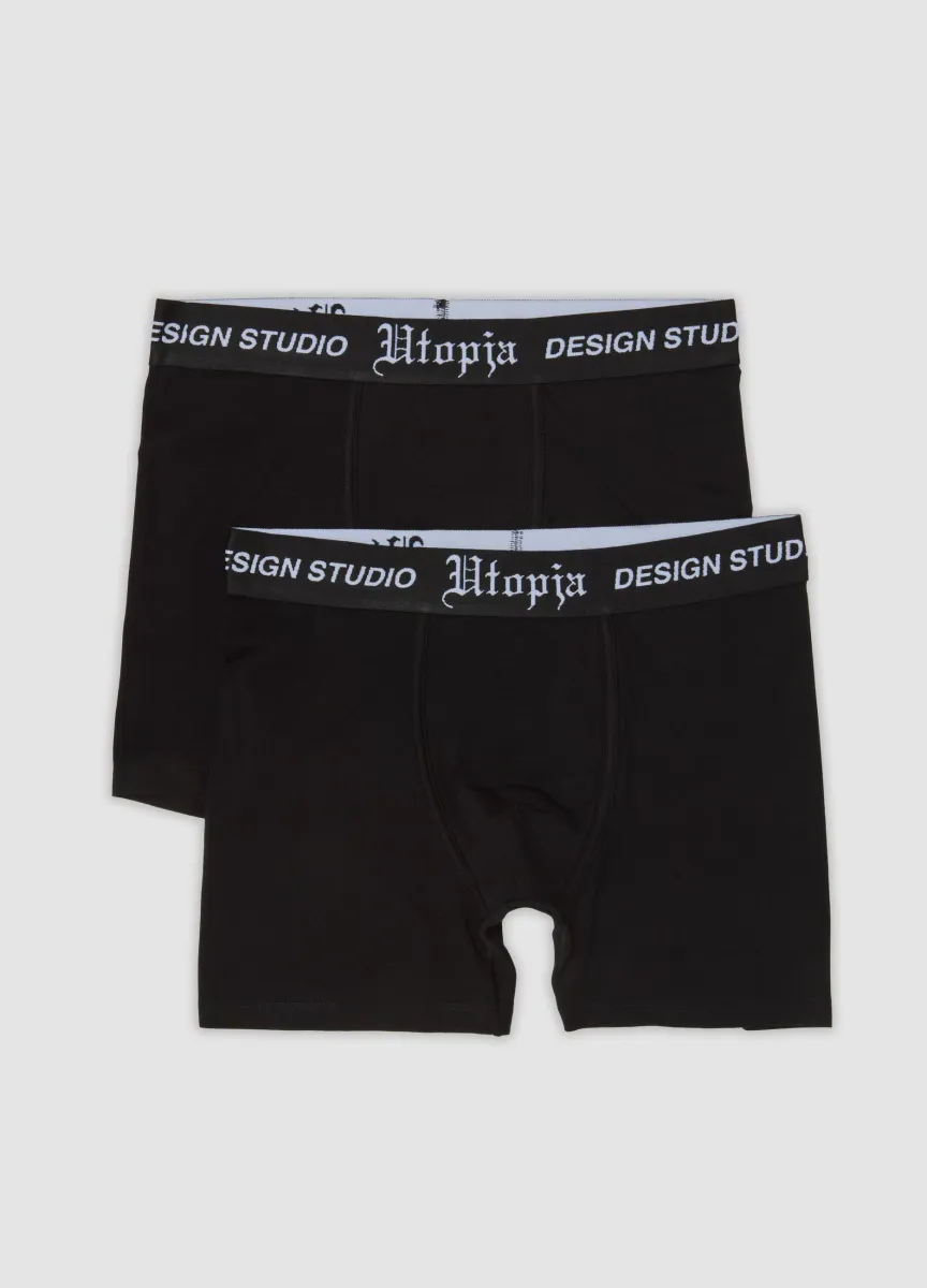 Bipack Boxer Midi Black
