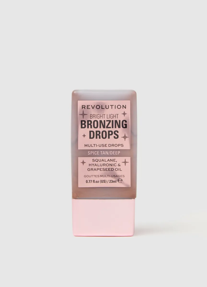 Bright Light Bronzing Drops Deep Bronze Spice Bronzer Liquido