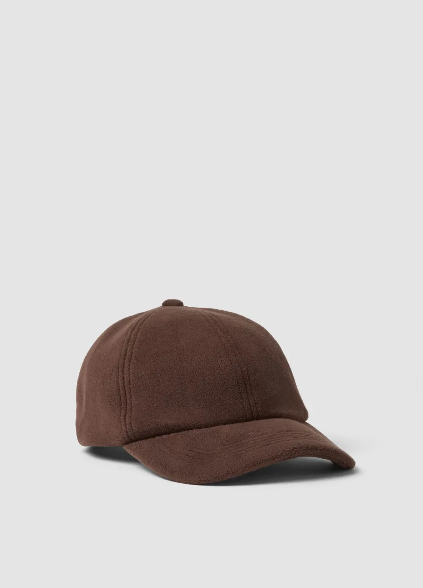 Cappellino marrone in tessuto elasticizzato ALTAVIA STUDIO