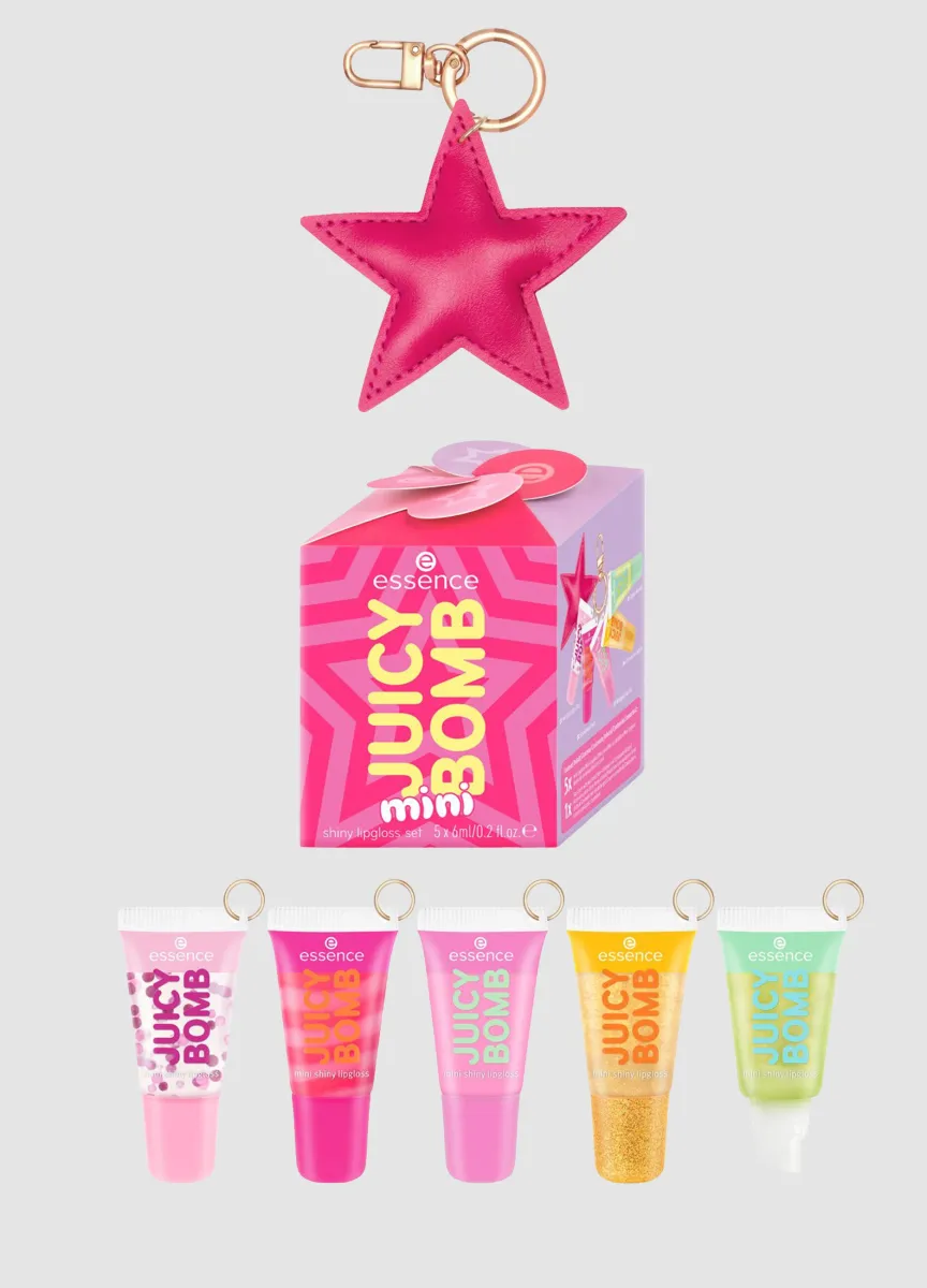 Essence Juicy Bomb Mini Set Lucidalabbra 01