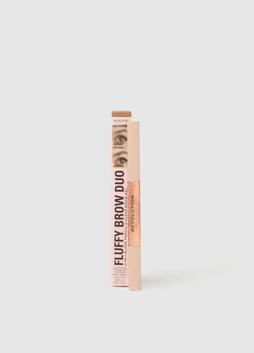 Fluffy Brow Filter Duo Medium Brown matita sopracciglia