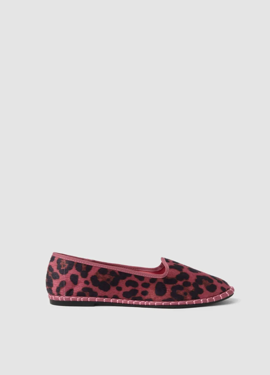 Friulane rosa classiche con fantasia animalier