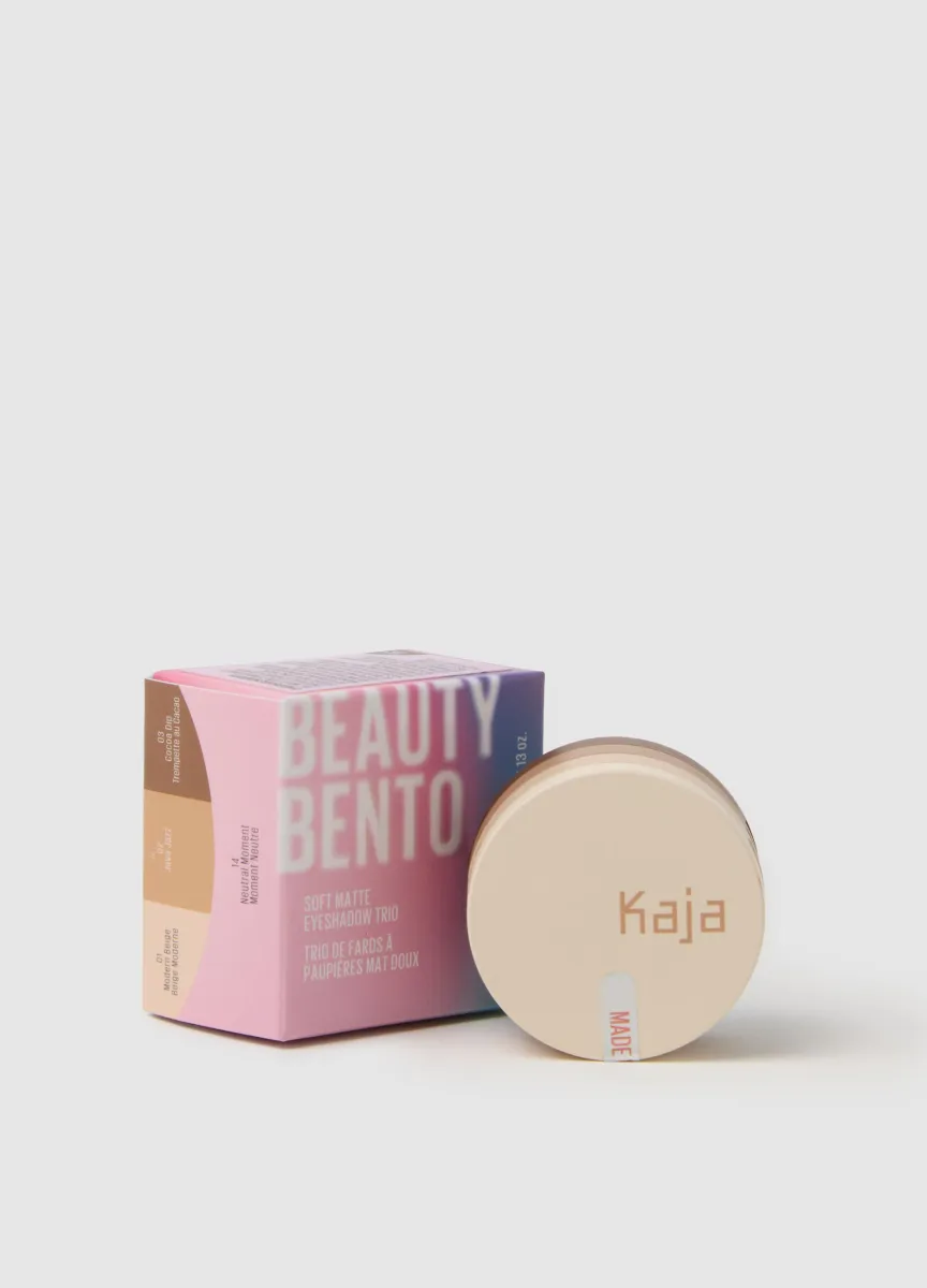 KAJA BEAUTY BENTO 14 NEUTRAL MOMENT - make-up coreano