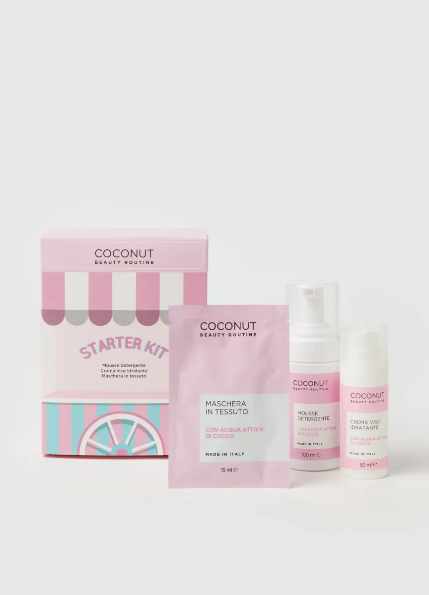 Kit Starter Cococnut BEAUTY ROUTINE per la bellezza