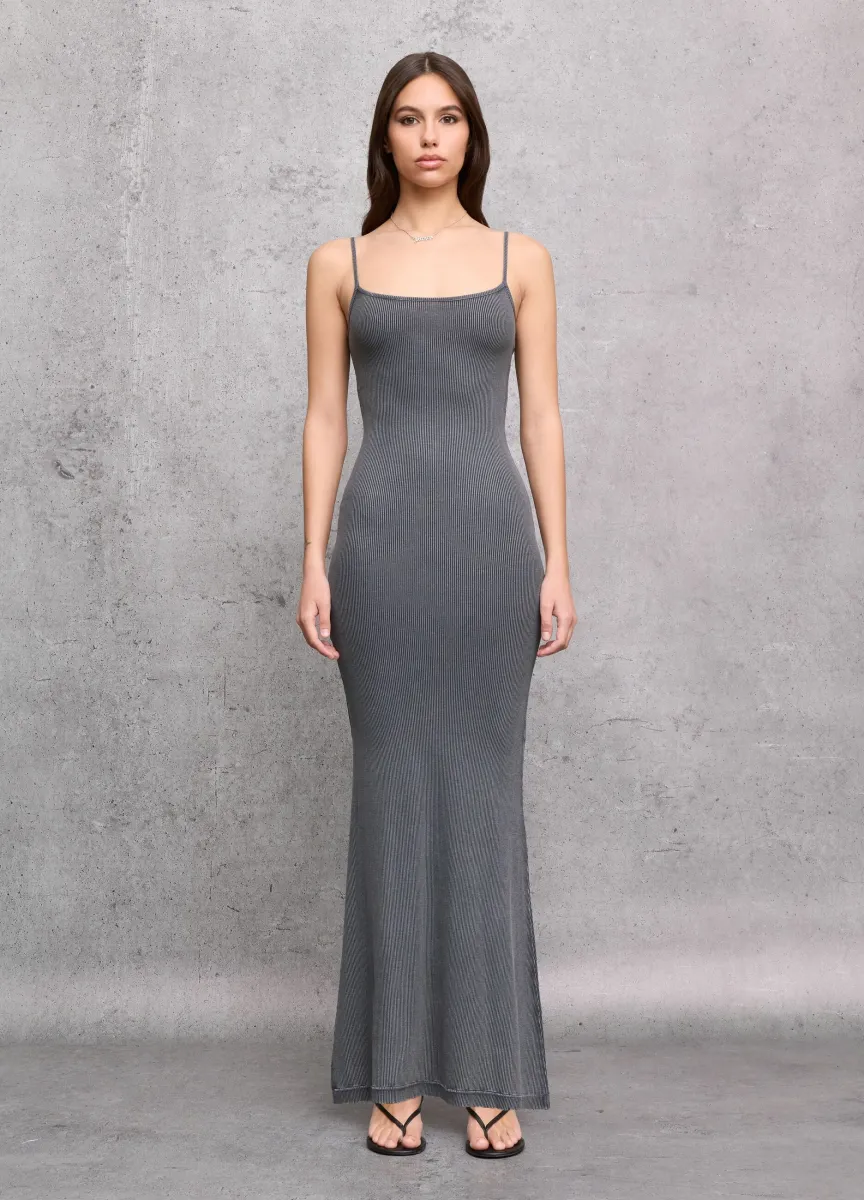 Long Dress Vintage Grey