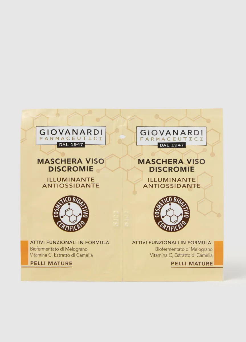 Maschera viso discormie